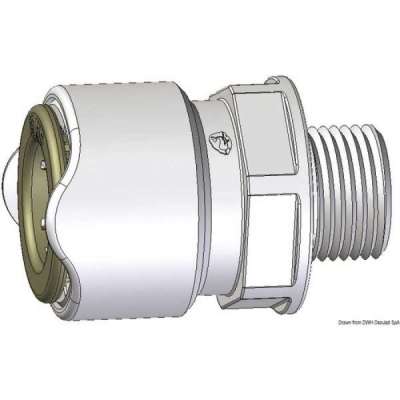 Adattatore WHALE da 1/2” BSP maschio