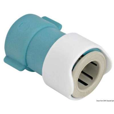 Adattatore WHALE da 3/8” BSP femmina (plastica)