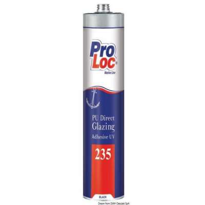 Adesivo poliuretanico per incollaggio finestrature e oblò UV resistente PROLOC 235