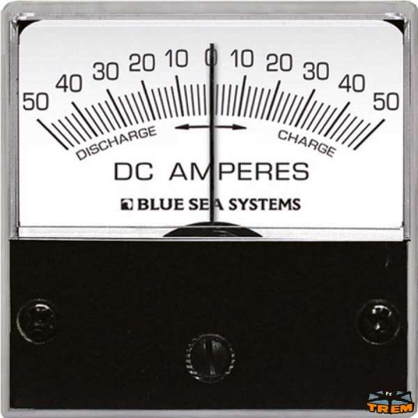 Amperometro analogico con zero centrale misura Micro