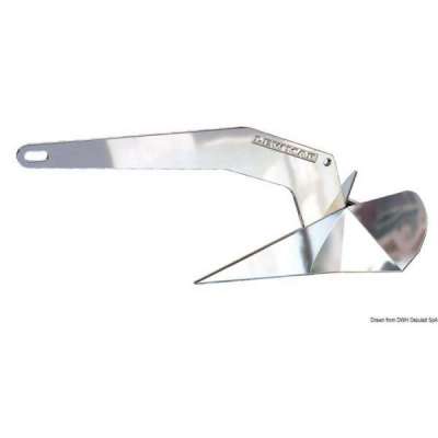 Ancora LEWMAR Delta; DTX in acciaio inox
