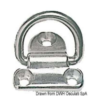 Anello abbattibile in acciaio inox 