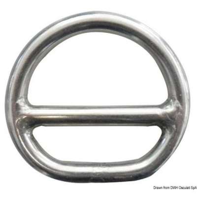 Anello mezzo tondo con barretta per zerli