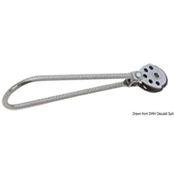 Anello trapezio con bozzello
