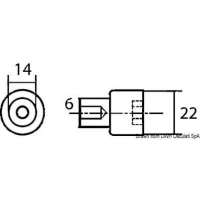 Anodi cilindro per Yamaha