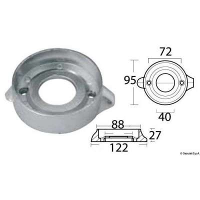 Anodo a collare per Sail Drive