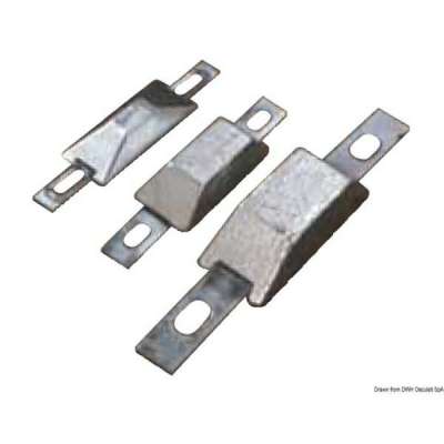 Anodo rettangolare con inserto