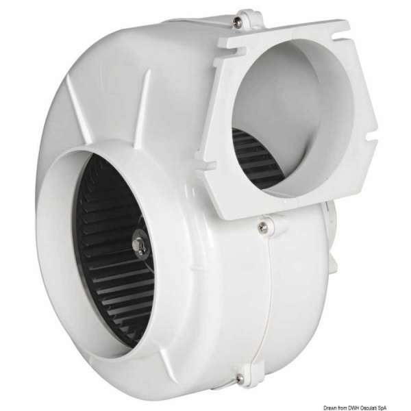 Aspiratore centrifugo per fissaggio a parete, omologato RINA