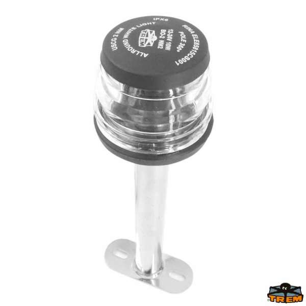Asta fanale 360° nero
