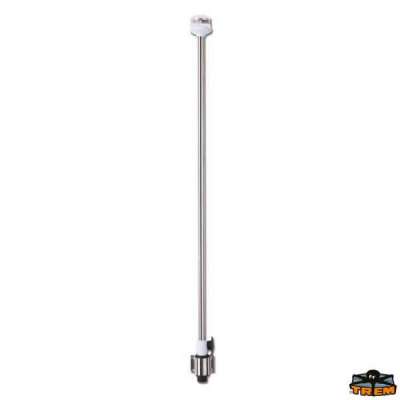 Asta Fanale al Led attacco a parete Gemini 360 Bianco