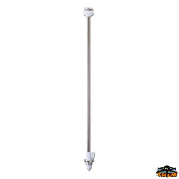 Asta Fanale al Led attacco in piano Gemini 360 Bianco