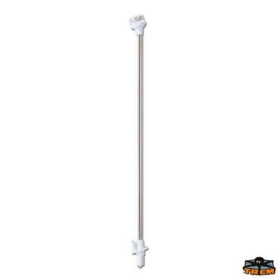 Asta Fanale al Led estraibile Gemini 360 Bianco
