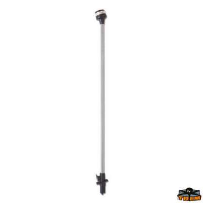 Asta Fanale al Led estraibile Gemini 360 Nero