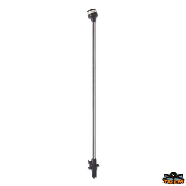 Asta Fanale al Led estraibile Gemini 360 Nero