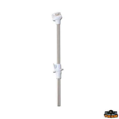 Asta Fanale al Led retrattile Gemini 360 Bianco