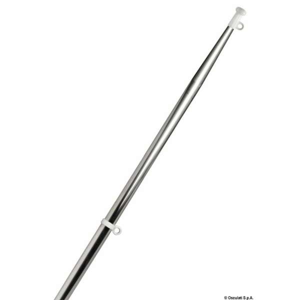 Asta portabandiera in Acciaio Inox a sezione conificata