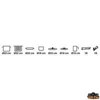Batteria di pentole Accademy