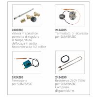 Boiler Inox Isotemp Square Lt.16