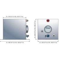 Boiler nautico Quick BXS 40 litri quadrato