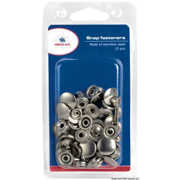 Bottoni in acciaio inox