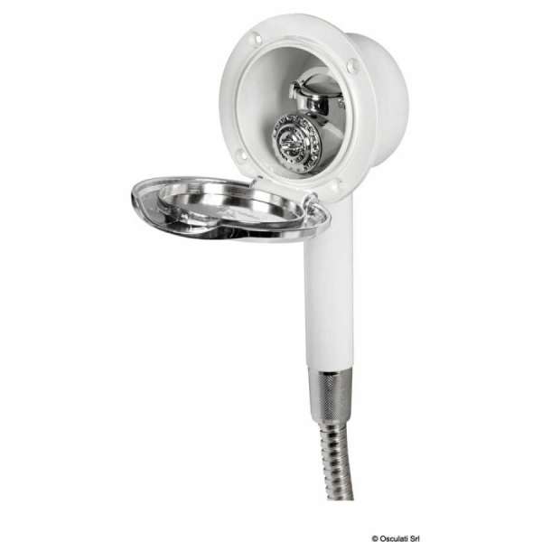 Box doccia Classic EVO a parete con doccia a pulsante Mizar 
