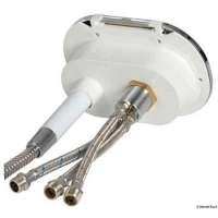 Box doccia Oval con miscelatore e doccia a pulsante Mizar