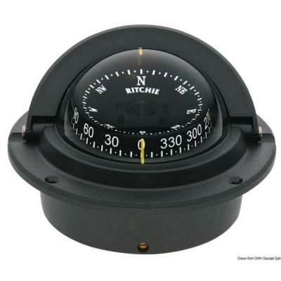 Bussole RITCHIE Voyager 3 (76 mm) con compensatori e luce