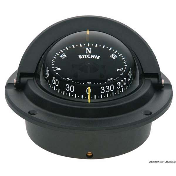 Bussole RITCHIE Voyager 3 (76 mm) con compensatori e luce