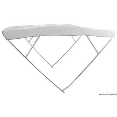 Capottina parasole BIMINI DEPTH 4 archi