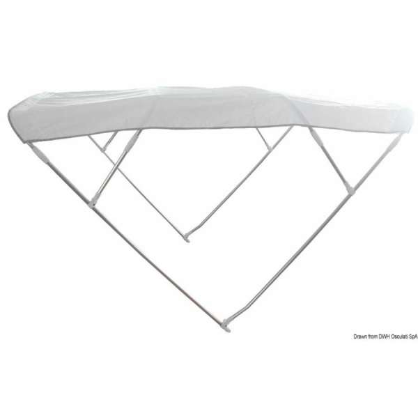 Capottina parasole BIMINI DEPTH 4 archi