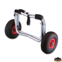 Carrello pieghevole porta surf/canoa