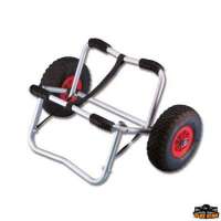 Carrello pieghevole porta surf/canoa