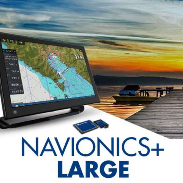 Cartografia Navionics+ LARGE per plotter GPS