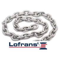 Catena calibrata 6 mm G40 Lofrans DIN 766 qualit&agrave; premium