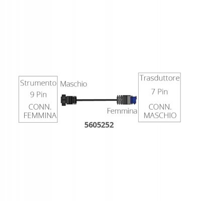 Cavo Adattatore Per Connettori Da 9 A 7 Pin