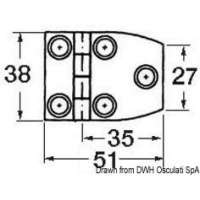 Cerniera 1,7 mm