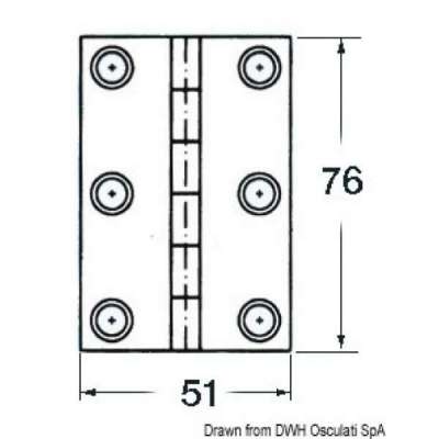 Cerniera 1,7 mm