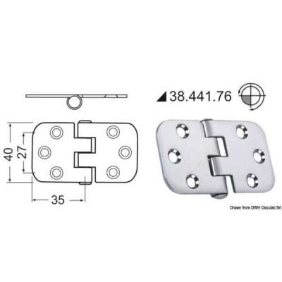 Cerniera 2 mm