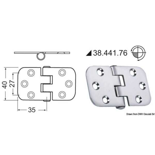 Cerniera 2 mm