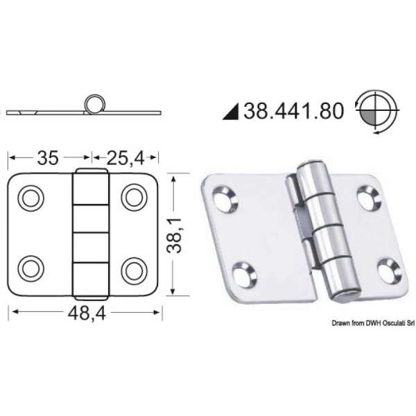 Cerniera 2 mm