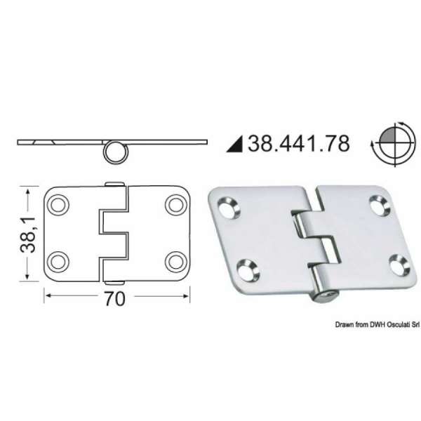 Cerniera 2 mm