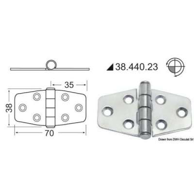 Cerniera 2 mm