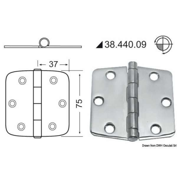 Cerniera 2 mm 