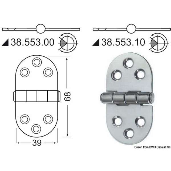 Cerniera 2 mm