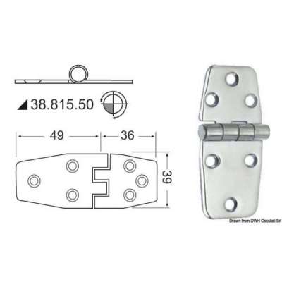 Cerniera 2 mm