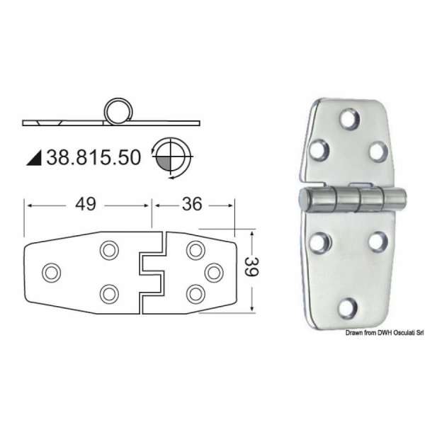 Cerniera 2 mm