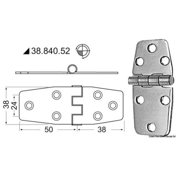 Cerniera 2 mm