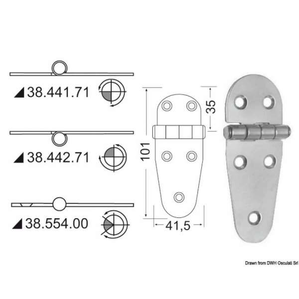 Cerniera 2 mm