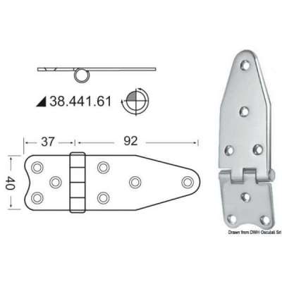Cerniera 2 mm