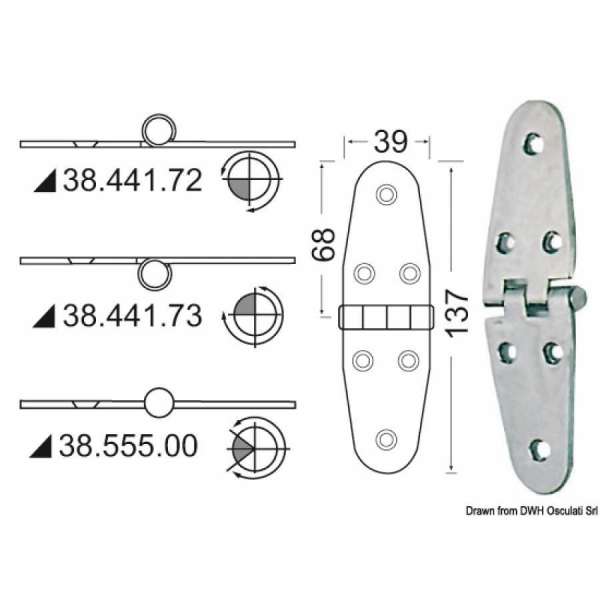 Cerniera 2 mm